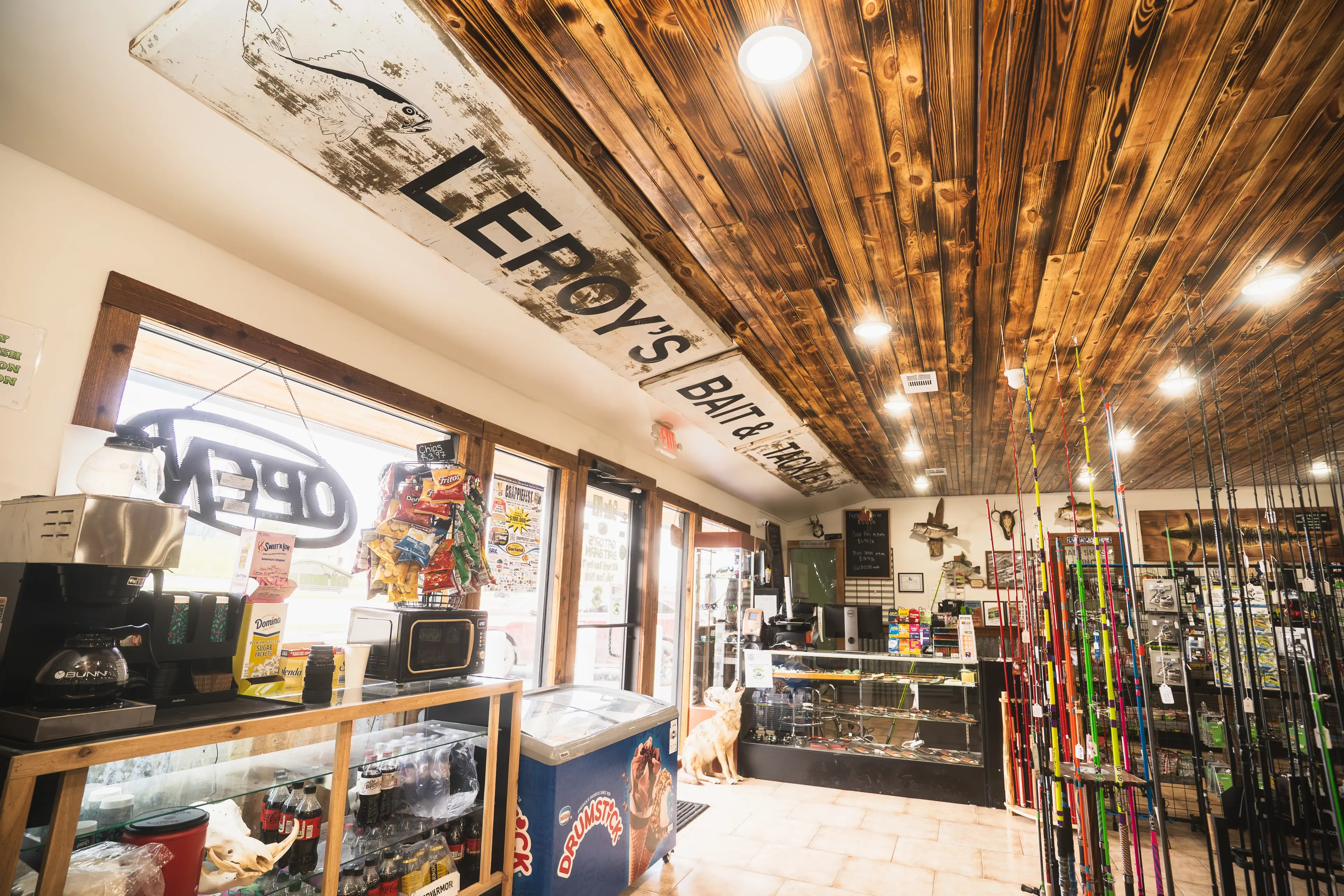 LeRoy's Bait & Tackle — the original shop