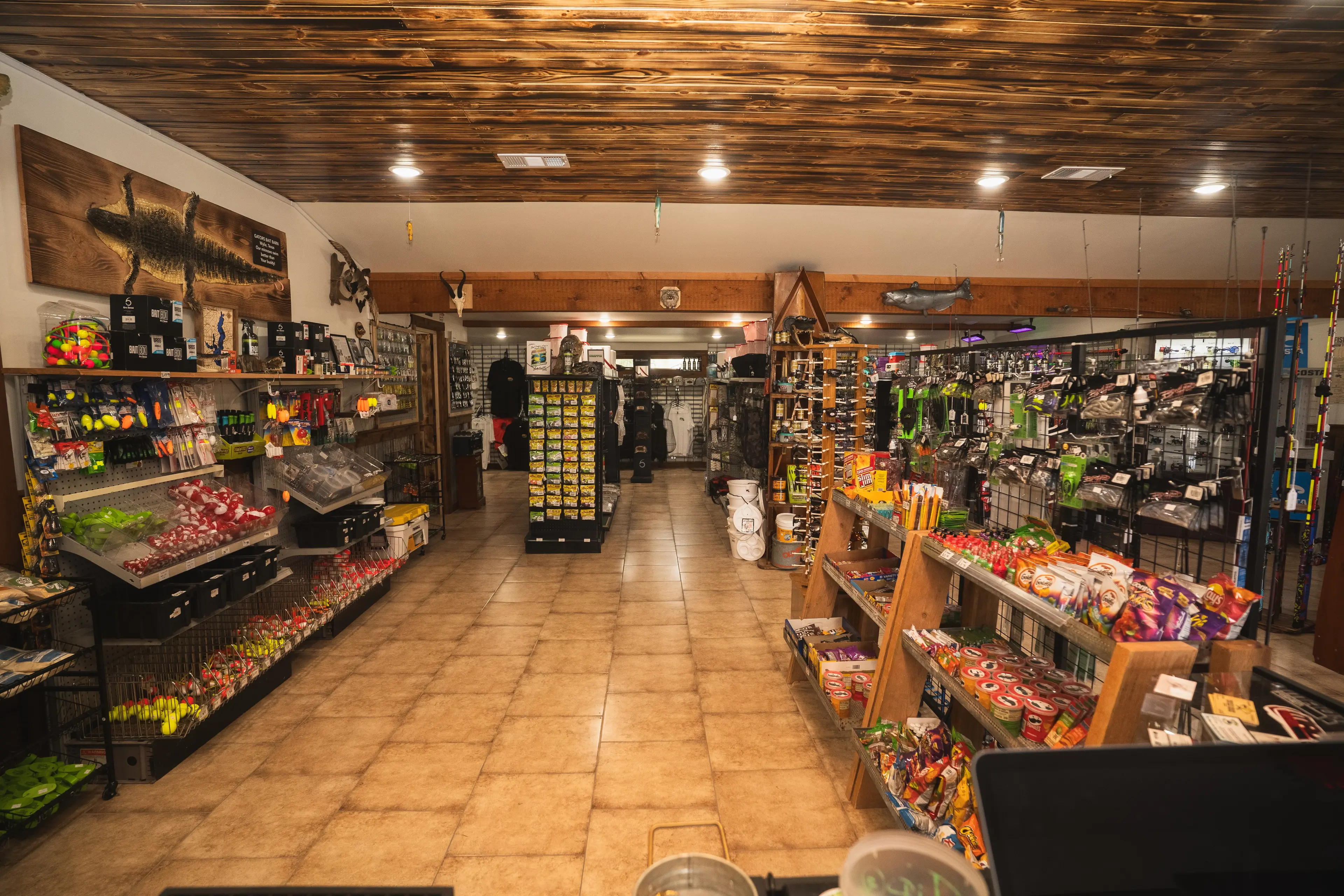 Gator's Bait Barn — newly remodeled